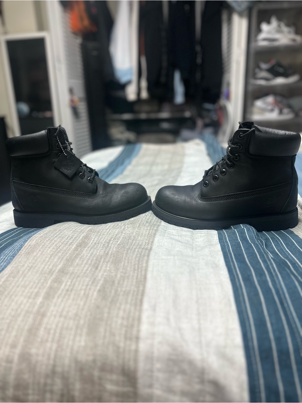 8 Men’s - Timberland 6 - Inch Premium Waterproof Boots 100968 Black
